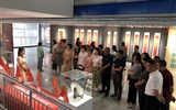 經(jīng)濟管理系黨總支開展參觀“紅色文化藝術館”，獻禮建黨100周年活動